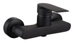 Single Handle Kitchen Faucet Ceramic Cartridge Black Resin Coated Finishing Taps