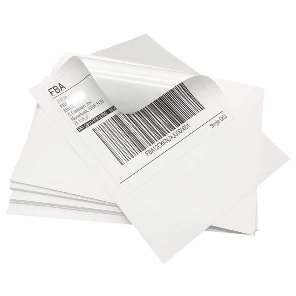Waterproof Customizable A4 Label Stickers with Strong Adhesive for Logistics and Supermarket Use