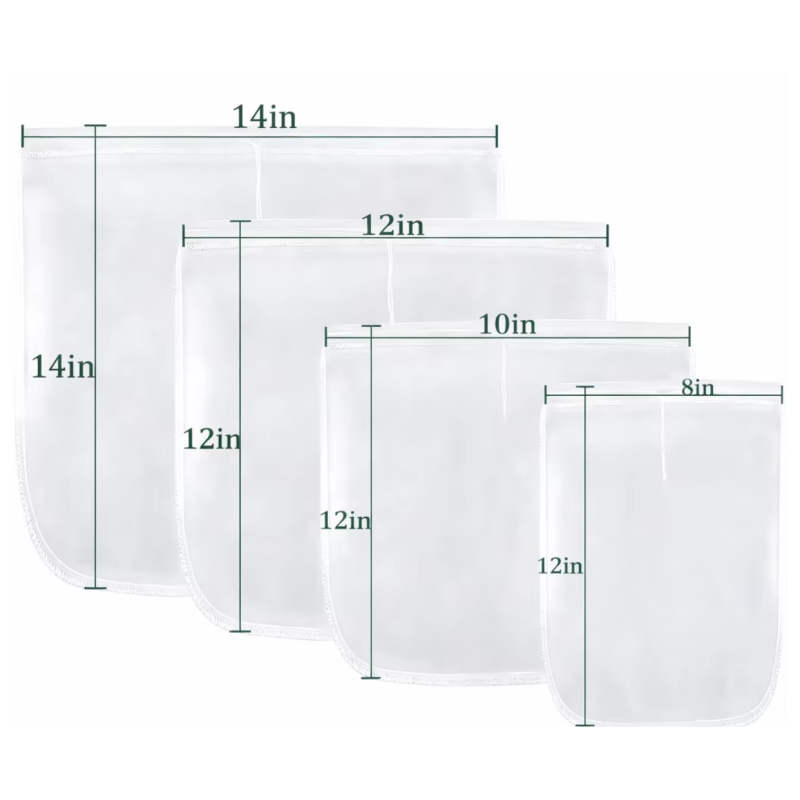 Leak-proof Drawstring Pulp Filter Bag for Juicing and Soy Milk Making
