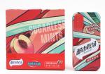 22g Colorful Metal Case Cooling Peach Flavor Sugar Free Mint Candy Rich In