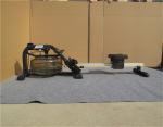 waterrower/adjustable water rowing machine