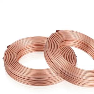 Wholesale Astm B280 C12200 Copper Pipe Coil 15mm 6.35x0.7mm Thin Wall Copper Tubing from china suppliers