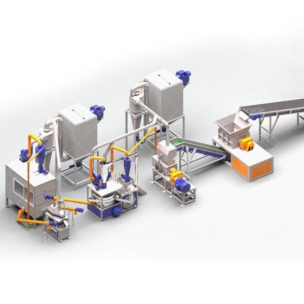 State-of-the-Art 300-1000 Kg/h Capacity Photovoltaic Panel Recycling Plant for