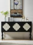Modern Living Room Cabinets Custom American Solid Wood Shell Decorative Cabinet
