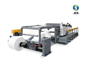 Wholesale 350 M / Min Corrugated Sheet Cutter , 1300 Mm Corrugated Cardboard Cutting Machine from china suppliers