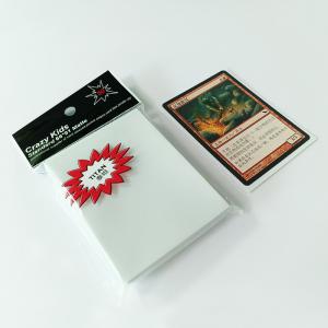 China PP White Color Card Sleeves 66X91mm Polypropylene For MTG Games on sale