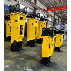 Wholesale 20 Ton Excavator Hydraulic Hammer 135mm Chisel Silent Design For Construction Demolition from china suppliers