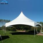 Outdoor Spring Top Marquee PVC Frame Galvanized Steel Connectors