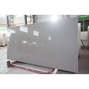 Kitchen Countertop 20MM Monochrome Pebble Texture Grey Quartz Stone