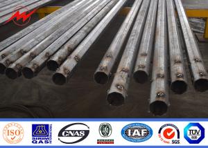 Wholesale Galvanized Round Tapered 6m Outdoor Light Poles Painting with Single Cross Arm from china suppliers