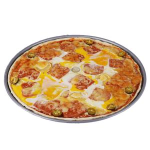 Wholesale 14.5 Inch Perforated American Thick Cheese Pizza Baking Tray Commercial Large Baking Pan from china suppliers