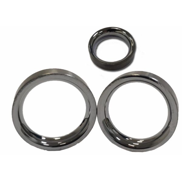 Wire Guiding Tungsten Carbide Eyelets Round Shaped Excellent Hardness