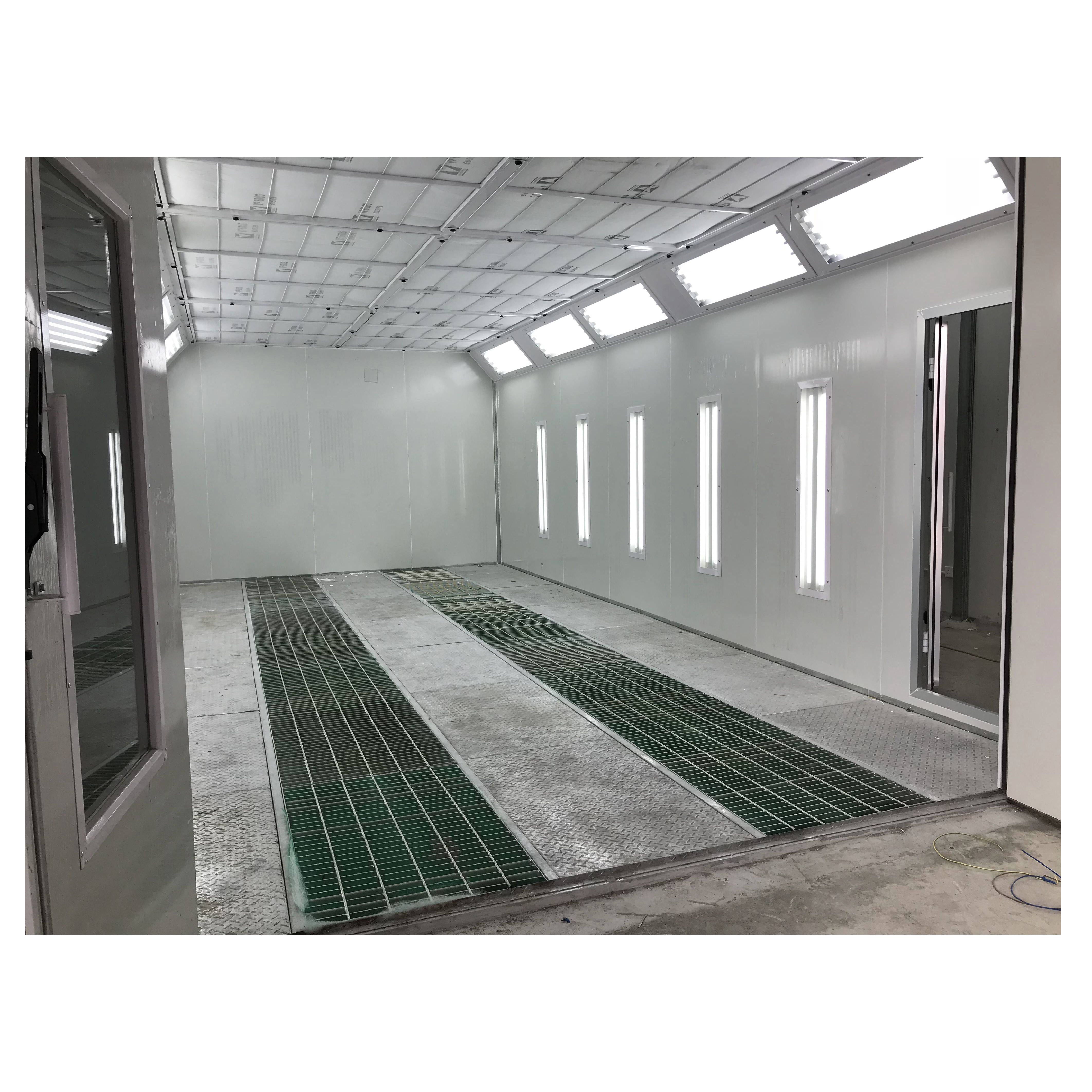 Versatile Auto Paint Booth 10um - 50um Coating Outdoor Spray Booth Switch Style