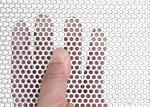 Round Hole Perforated Metal Sheet For Building Facades, Interior Decoration,