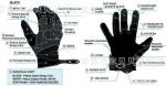 Full Finger Palm Size 20cm Tactical Cycling Gloves