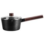 Velosan Induction Base Aluminium Milk Pan 1.35kg Die Casting Non Stick 18.7cm