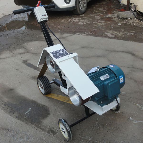 Hand-push Type 2.2 KW sanding machine wide belt sander