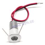 Newest 2W DC3.0-3.4V Round Super MINI LED Downlights Cabinet Light Spotlights