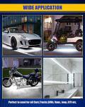 IP68 Waterproof 12V Silicone LED Light Strip Perfect for Residential and Car
