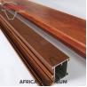 Buy cheap Customize Wood Finish Aluminium Profiles Clear Texture ISO14001 2004 from wholesalers