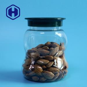 Wholesale Beans Peanut PET Screw Top Plastic Jar 400ml 108mm Height FSSC from china suppliers