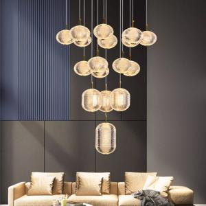 Wholesale Highly Transparent Acrylic Lampshade Pendant Lamp 63W / 80W / 120W / 145W from china suppliers