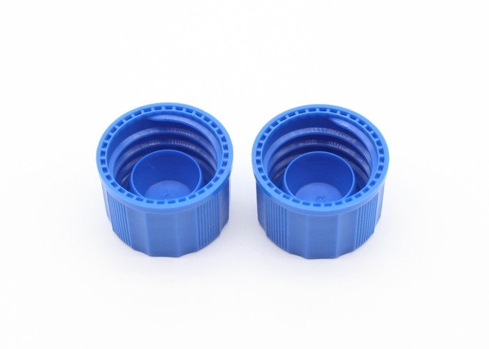 18mm Threaded Screw Cap Customized Color PP Material With Inner Plug