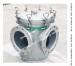 Straight-Through Sea Water Filter For Daily Fresh Water Pump Stainless Steel