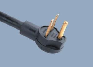 Wholesale UL CUL CSA 30A 250V 3 prong Heavy Duty Range NEMA 6-30P Electric Angle Plug American UL Power Cord from china suppliers