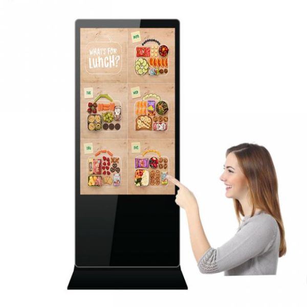 450cd/M2 49 Inch Touch Screen Information Kiosk Commercial Use