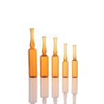 Amber Clear Liquid Ampoule Hydrolytic Resistance For Medical Use 20ml