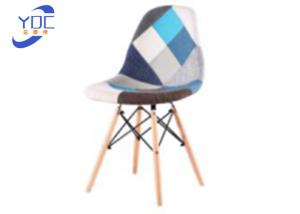 Wholesale Modern European Style Coffee Shop Chairs Patchwork Fabric from china suppliers