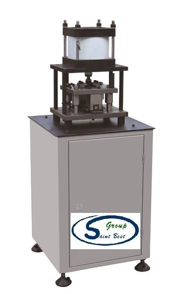 Single Head Aluminum Window Machine , Stainless Steel Hole Pneumatic Punching
