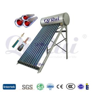 Wholesale Capacity Glass Heat Pipe Evacuated Tube Solar Thermal Collector 100L 150L 200L 250L 300L from china suppliers