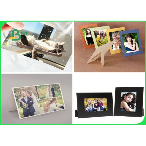 Water Resistant 240gsm 36 Inch Inkjet Printing High Glossy Photo Paper Roll