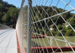 38*38mm Diamond Hole Safe Stainless Steel Wire Rope Cable Mesh for Building Wall