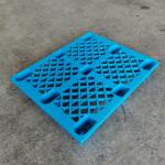 1200*1000 Industrial Three Skids Pallets Heavy Duty Euro HDPE Large Stackable