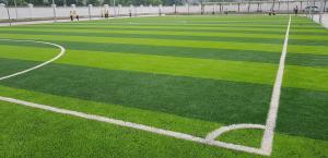 China 65mm soccer synthetic turf artificial grass football fake turf on sale