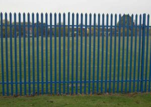 Wholesale D And W Pale Green Powder Coating Steel Palisade Fence Panel 1.8m from china suppliers