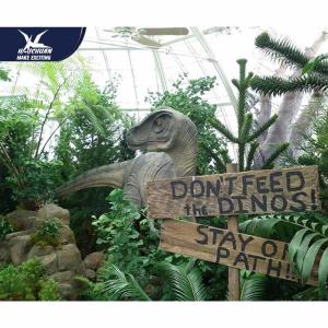 Wholesale 3D Animated Alive Dinosaur Statues Activated By Coin Operated And Remote from china suppliers