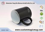 Custom Black Water Bottle Ceramic Magic Photo Mugs Colour Changing