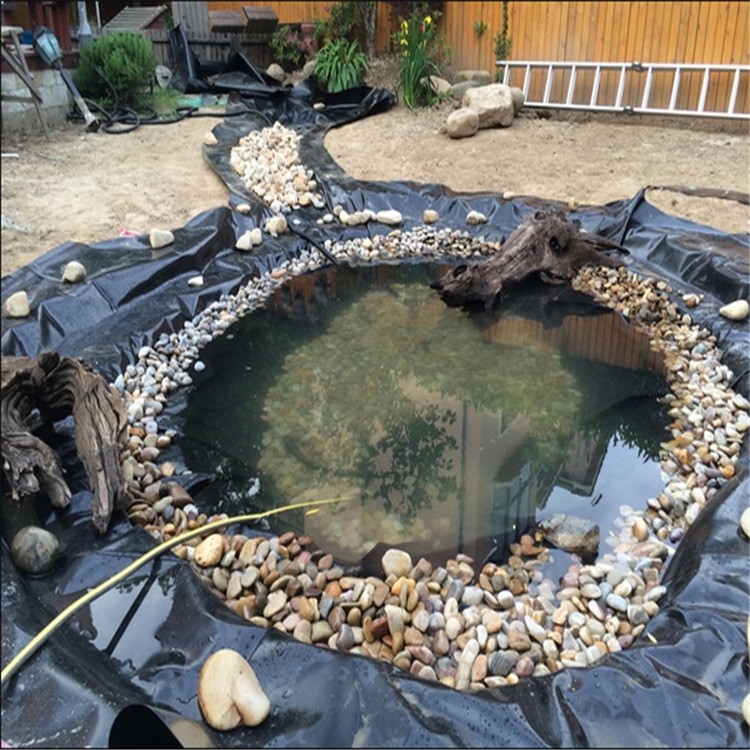 45 Mil HDPE Geomembrane Pond Liner for Fish Farming in Philippines Chemical Resistant