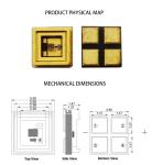 290nm 293nm 295nm UV LED Chips 300nm 305nm 310nm 315nm For Medical Treatment