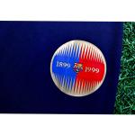 Retro Home Fan Football Shirts Replica Long Sleeved For Barcelona 1899-1999