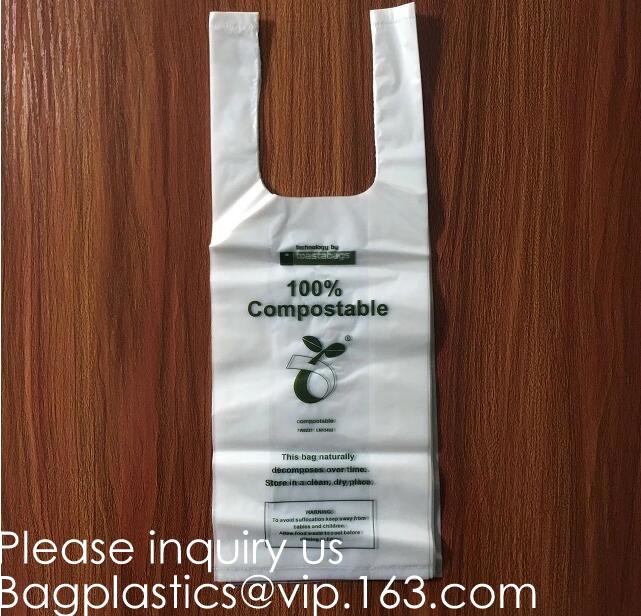 custom biodegradable poop bags biodegradable dog poop bag 100% Biodegradable Plastic Trash Bag Compostable Garbage Bag