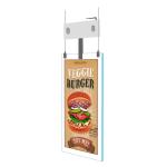 Hanging Double Sided LCD Poster Machine 1920×1080 Backlight