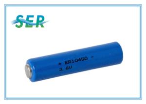 Wholesale Non Rechargeable 3.6V Li SOCL2 Battery AAA Size ER10450 For Utility Meter / GPS Alarm from china suppliers