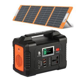 Wholesale 200W Lithium Ion Energy System Charging Rechargeable Solar Generator Life 8000 times from china suppliers