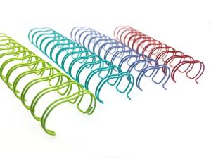 Wholesale Nylon Coated Steel 41.27mm Twin Loop Binding Wire from china suppliers