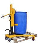 Loading 450Kg Pedaled Hydraulic Forklift Drum Lifter, Drum Lifting Trolley